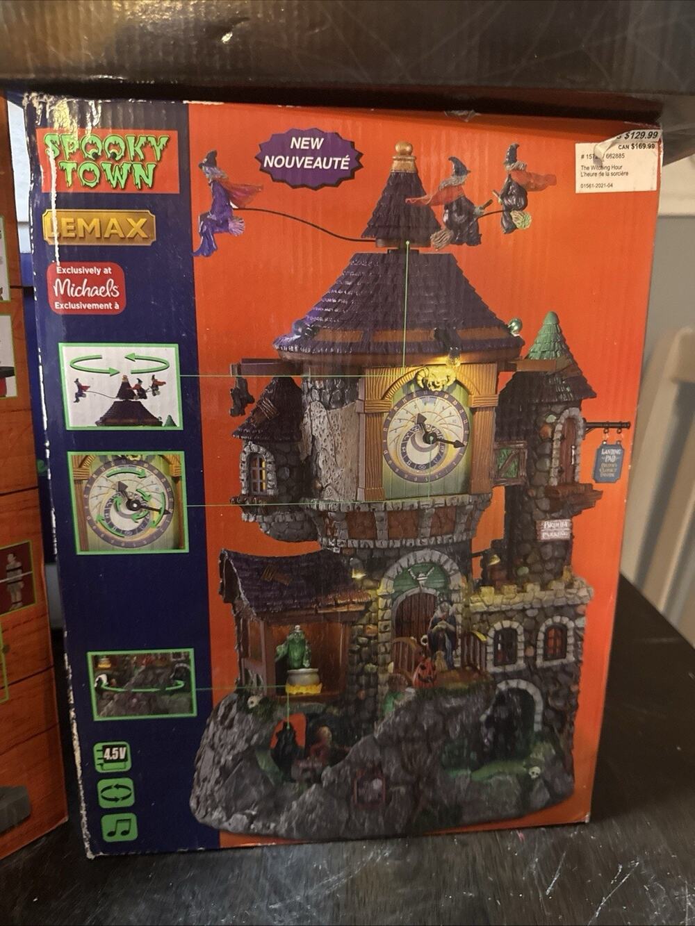 NEW Lemax Spooky Town 2021 The Witching Hour Halloween Michaels Exclusive